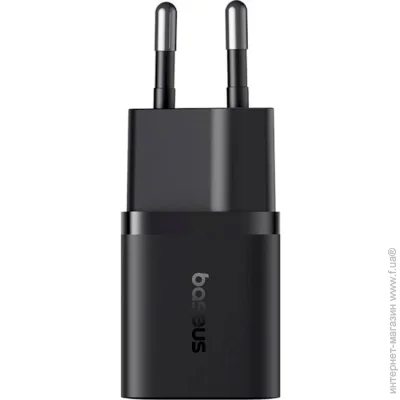    Baseus GaN5 Fast Charger (mini) 1Type-C 25W EU P10110909113-01 Black