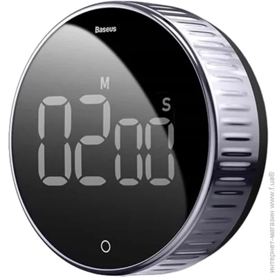 Baseus   Heyo Rotation Countdown Timer ACDJS-01 Black (2025997529)