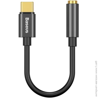 Baseus L54 USB Type-C-3.5 Black (CATL54-01)