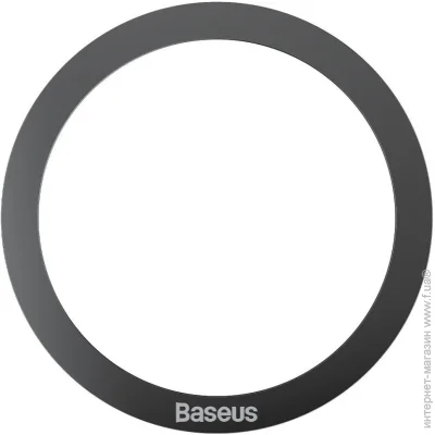  Baseus Halo Series Magnetic Metal Ring Black (PCCH000001)