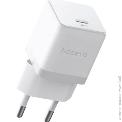  Baseus     Palm Fast Charger Type-C 20W P10111602213-00 White (2686774491)