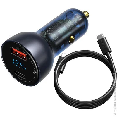    Baseus Particular PPS 1USB + Type-C 65W + Cable Type-C/Type-C 1m TZCCKX-0G