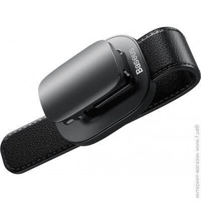 Автомобильный держатель для очков Baseus Автодержатель для очков Platinum Eyewear Clip на солнцезащитный козырек Черный (ACYJN-B01) Автомобильный держатель для очков Baseus Автодержатель для очков Platinum Eyewear Clip на солнцезащитный козырек Черный (ACYJN-B01)