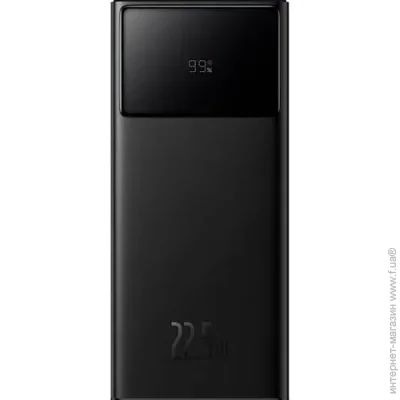  Baseus   Powerbank Star-Lord Digital Display Fast Charge 30000mAh 22.5W PPXJ080101 Black (2388078513)