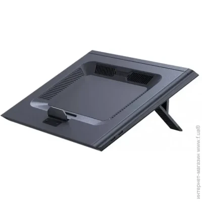    Baseus  ThermoCool Heat-Dissipating Laptop Stand Turbo Fan Version LUWK000013 Gray (1976469309)