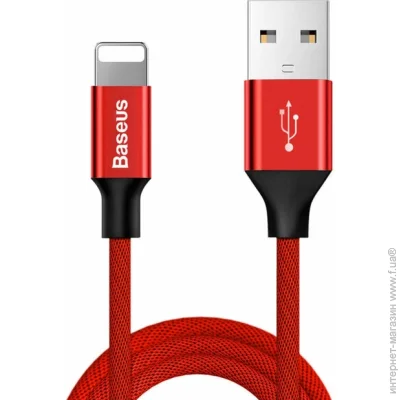 Baseus  Yiven Cable USB to Lightning 1.8M CALYW-A09Red (2019739506)