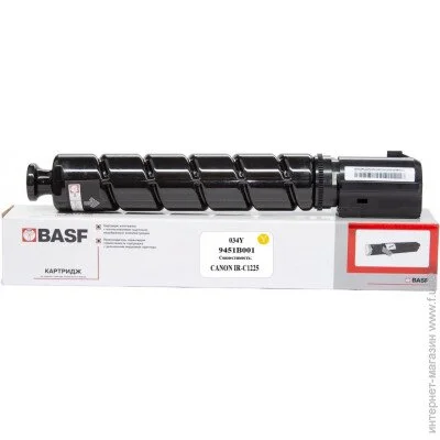 - BASF Canon 034, 9451B001 Yellow (KT-034Y)