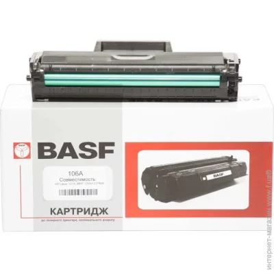 Basf  HP LJ 107/135/137/ W1106A Black (KT-W1106A)