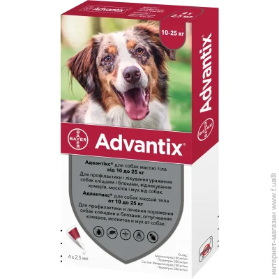 Bayer  Advantix         10-25 , 1 ., 2,5 