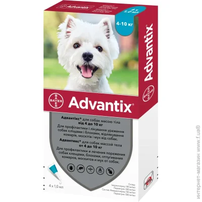  Bayer  Advantix 11,0   4-10  91008/10272