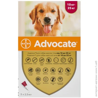 Bayer    Advocate 12,5   10-25  91029