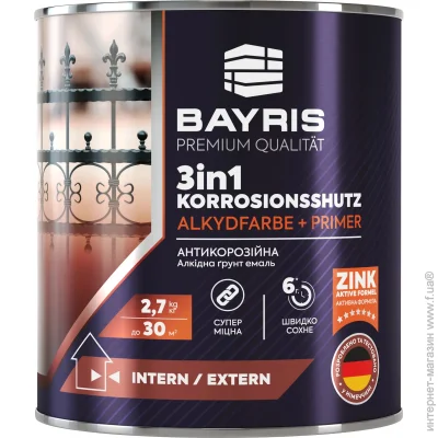 Bayris   3  1 RAL 9003   2,7