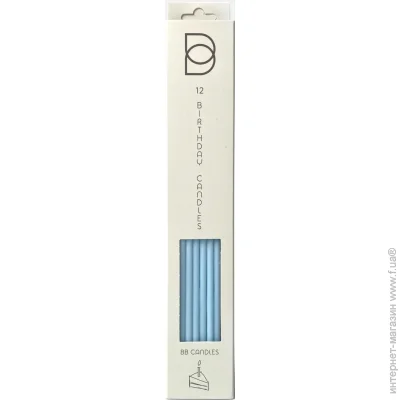  BB Candles    blue matcha 12 .