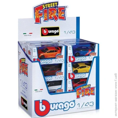 Bburago   Street Fire 1:43    (18-30010B)