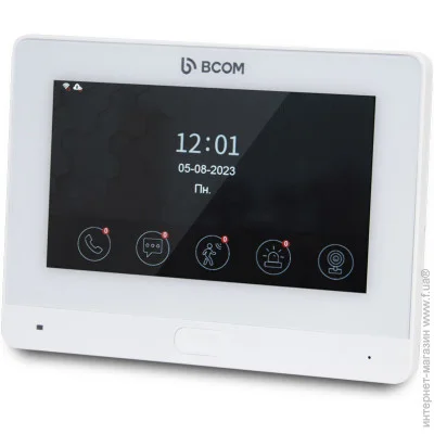    Bcom Wi-Fi  7" BD-760FHD/T White
