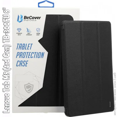  - BeCover Smart Case  Lenovo Tab M8 (4rd Gen) TB-300FU 8" Black (709209)