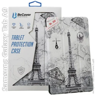  - BeCover Smart Case  Samsung Galaxy Tab A9 SM-X115 8.7" Paris (709916)