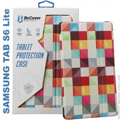  - BeCover Smart Case  Samsung Galaxy Tab S6 Lite 10.4 P610/P615 Square (706605)