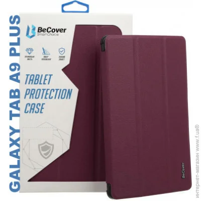     BeCover Smart Case Samsung Tab A9 Plus SM-X210/SM-X215/SM-X216 11.0" Red Wine (710311)