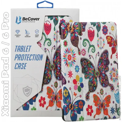 - BeCover Smart Case  Xiaomi Mi Pad 6 / 6 Pro 11" Butterfly (709492)