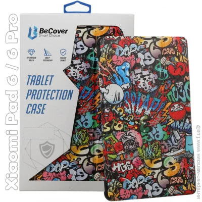  - BeCover Smart Case  Xiaomi Mi Pad 6/6 Pro 11" Graffiti (709496)
