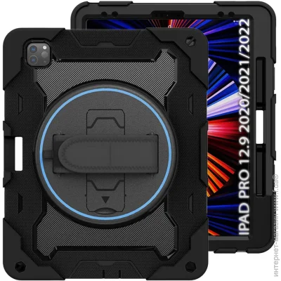 Becover   (Horizontal handle) Becover  Apple iPad Pro 12.9 2020/2021/2022 Black (712910)