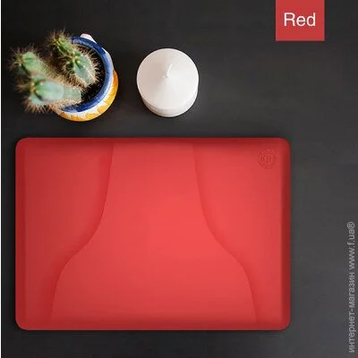    Becover   PremiumPlastic Becover    Macbook Air M1 ( A1932/A2337 ) 13.3" Red (708883)
