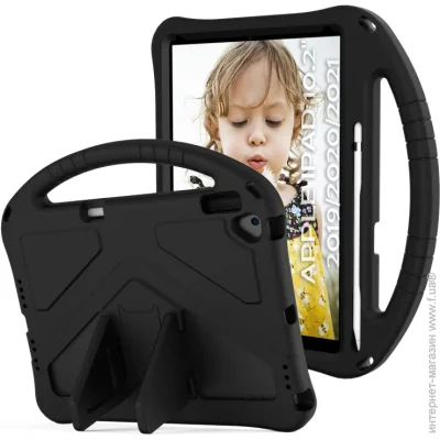  ()  Protected Cover Becover    Apple iPad 10.2 2019/2020/2021 Black (711867)