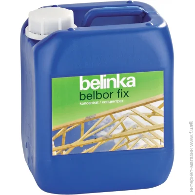 Belinka Просочення (антисептик) Belbor FIX не створює плівку безбарвна 5 л Belinka Просочення (антисептик) Belbor FIX не створює плівку безбарвна 5 л