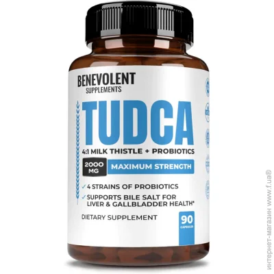 Специальная добавка Benevolent Nourishment Премиальная добавка детоксикация и очищение печени, желчного пузыря, кишечника и почек TUDCA 90 капсул Специальная добавка Benevolent Nourishment Премиальная добавка детоксикация и очищение печени, желчного пузыря, кишечника и почек TUDCA 90 капсул