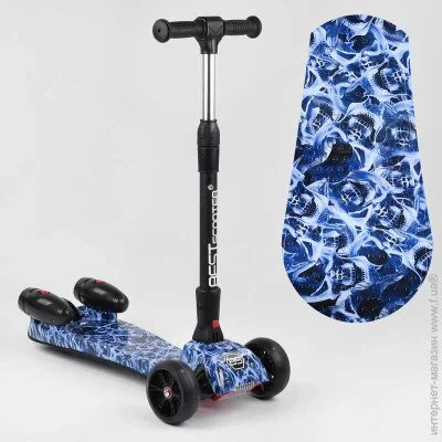  Best Scooter     PU ,      + , ,  Best Scooter MAXI Black / Blue (100060)  60 