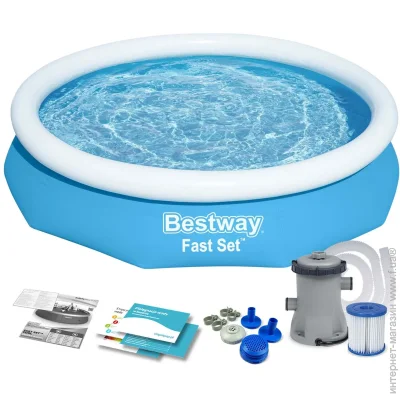 Бассейн надувной Bestway 244х61 см (DM-57450) Бассейн надувной Bestway 244х61 см (DM-57450)