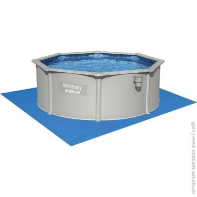 Басейн каркасний Bestway Басейн каркасний Hydrium 360x120 см світло-сірий (M-10132083) Басейн каркасний Bestway Басейн каркасний Hydrium 360x120 см світло-сірий (M-10132083)