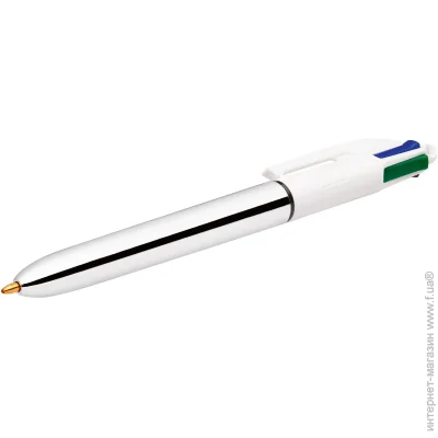 BIC   4 Colours Shine Silver
