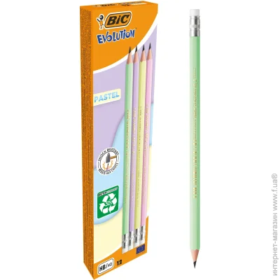 BIC     HB Pastel Evolution