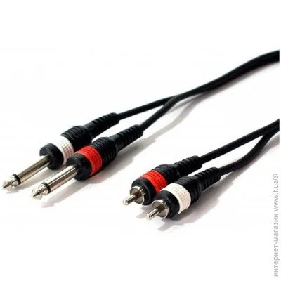    2xJack 6,3  2xRCA BIG XC002 5