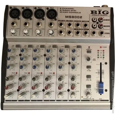 ̳  BIG MS8002 4mono + 2stereo