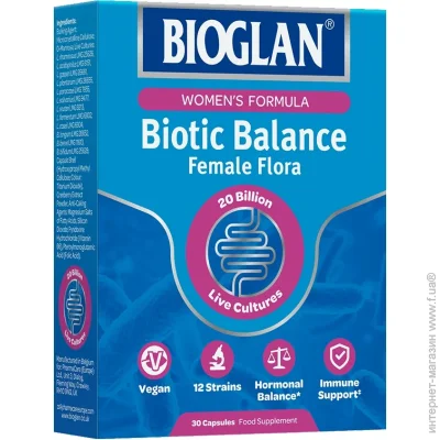      Bioglan Biotic Balance Women's 20 Billion, 30 