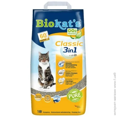 Biokat`S     Classic 3in1, 18 