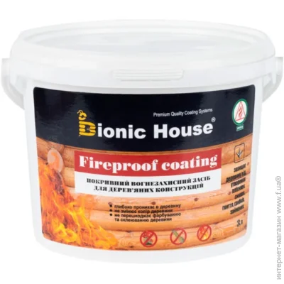 Bionic House  Fireproof coating  10 
