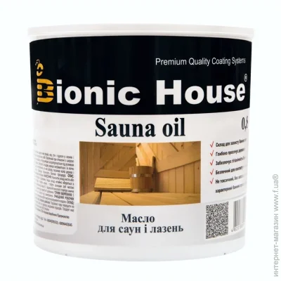 Bionic House  Sauna oil     0,8 