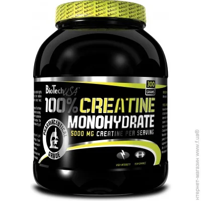  BioTech 100% Creatine Monohydrate 300
