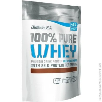  BioTech 100% Pure Whey 454 g /16 servings/ Salty Caramel (000000340)