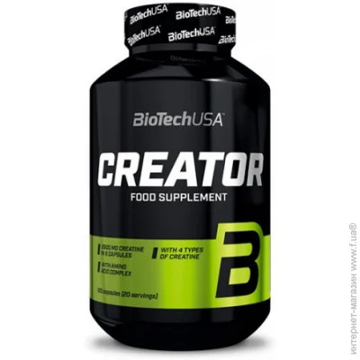 Креатин BioTech Crea.Tor, 120 капсул Креатин BioTech Crea.Tor, 120 капсул
