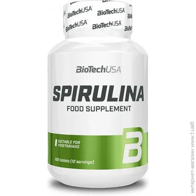     BioTech Spirulina, 100 