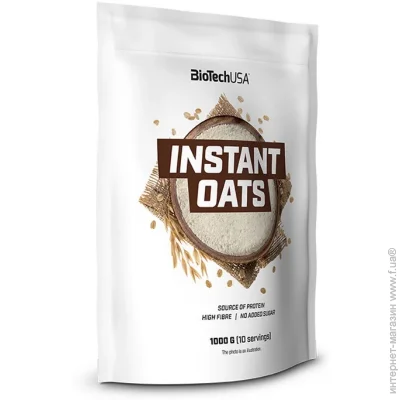 BioTech Instant Oats (1 kg, cookies & cream) (18130-02)