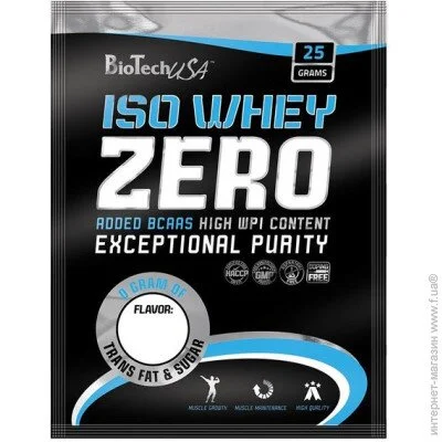  BioTech Iso Whey Zero 25 g /1 servings/ Banana (000010403)