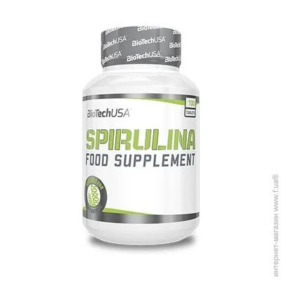   BioTech Spirulina 100 Tabs (000008243)
