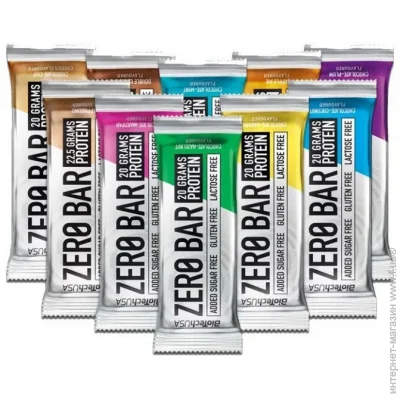 BioTech Zero Bar (50 g, cappuccino) (07691-06)