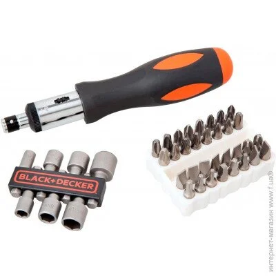        Black & Decker XJ 40. (A7062)   (Slotted),  (Phillips),    (Pozidriv),  (Torx)